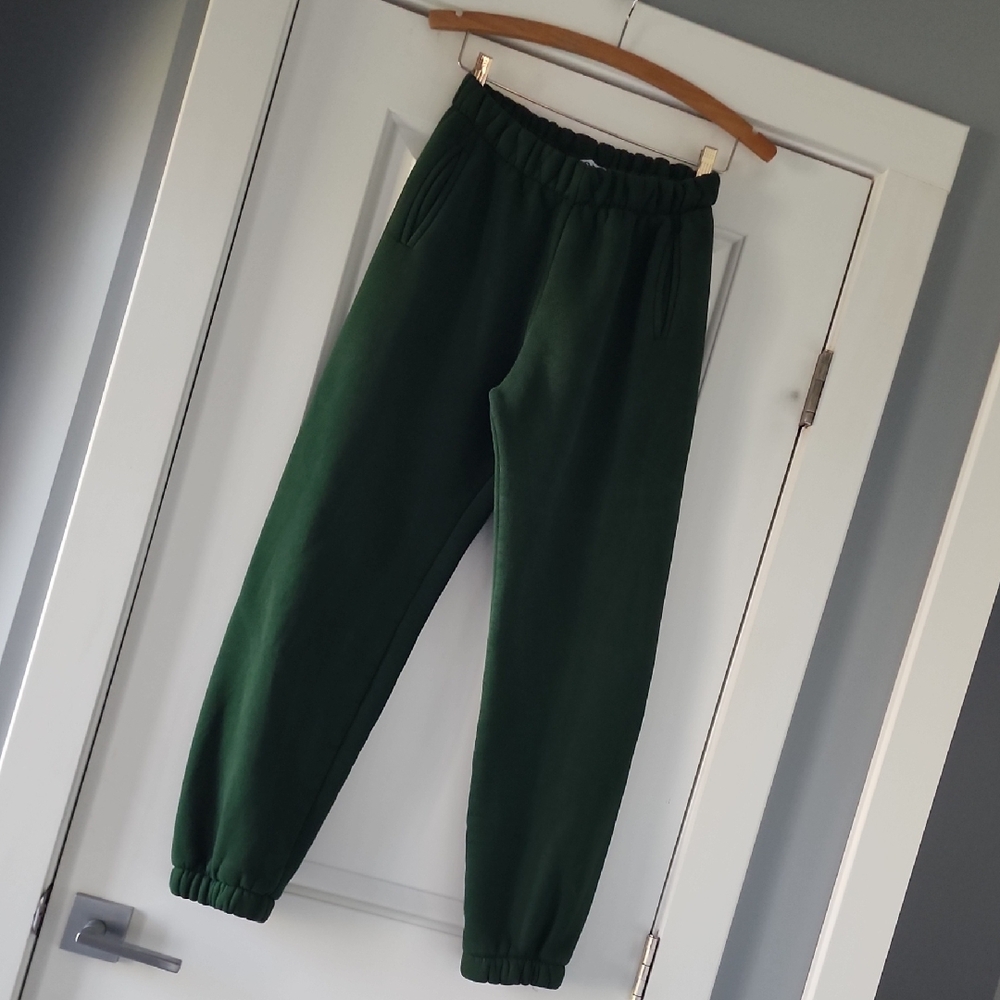 Dark Green Jogger Pants